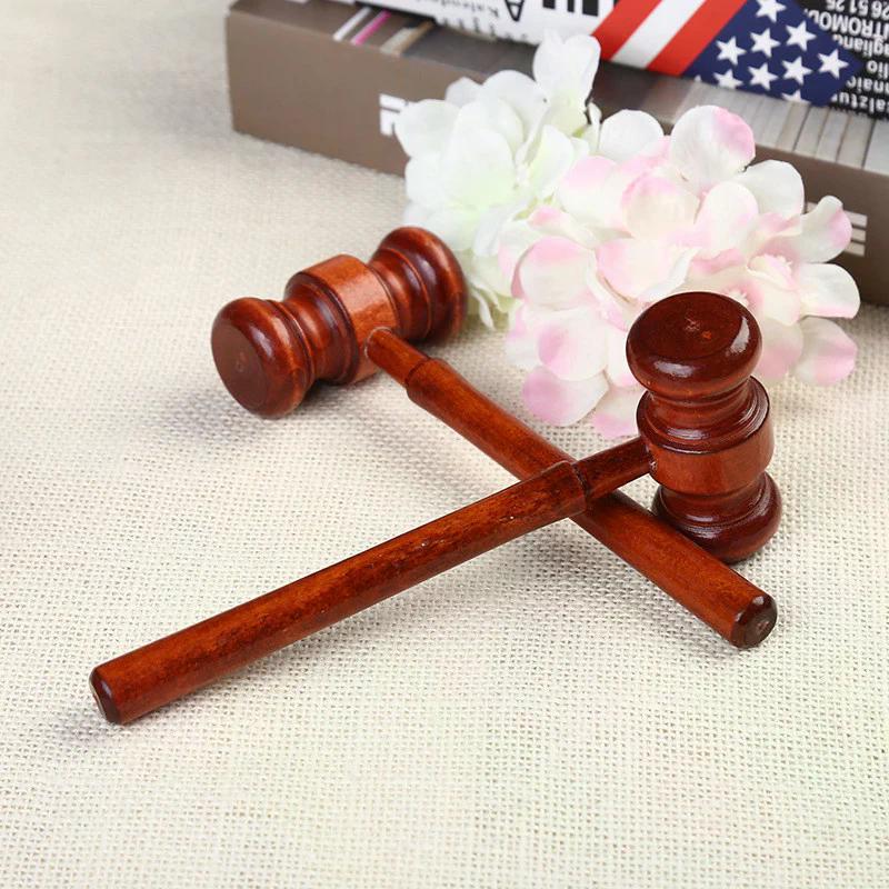 Martello Mini Decorazione Avvocato Martelli Giudice Legno Multiuso Regalo Perfetto Per Compleanni Feste Natale Famiglia