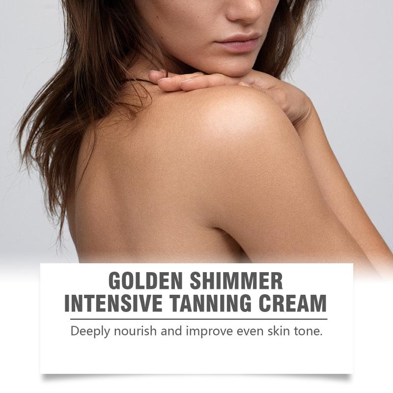 Oceaura Sunless Shiny Tanning Body Cream Outdoor Uv Protection Herbal Extracts Fast Tanning Nourishing Skin