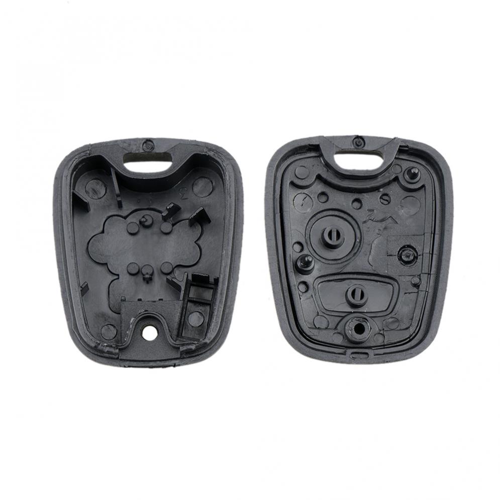 2 Buttons Car Remote Key Shell Car Key Case Key Replacement With 206 Blade And 2 Micro Switches Fit For Peugeot 106 206 306 406
