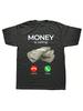 =024 Pattern Street Clothing Short Sleeve Birthday Gift Summer Style T-Shirt Women's Money Is Calling Cash Fun Business T-Shirt