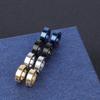 Korean Version Black Punk Earrings for Men Anti Allergy Earrings Titanium Steel Ear Clips Ear Studs
