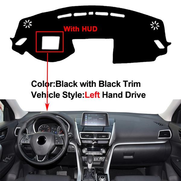 2 schichten Auto Auto Innen Dashboard Abdeckung Dash Matte Teppich Teppich Für Mitsubishi Eclipse Kreuz 2018 2019 2020 Sonnenschutz anti-slip Pad