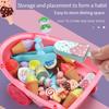 Popular Toy 3d Assembly Diy Mini Toy Ice Cream Candy Ice Cream Music Truck Puzzle Simulation Cart Kitchen Toy Set Birthday Gift