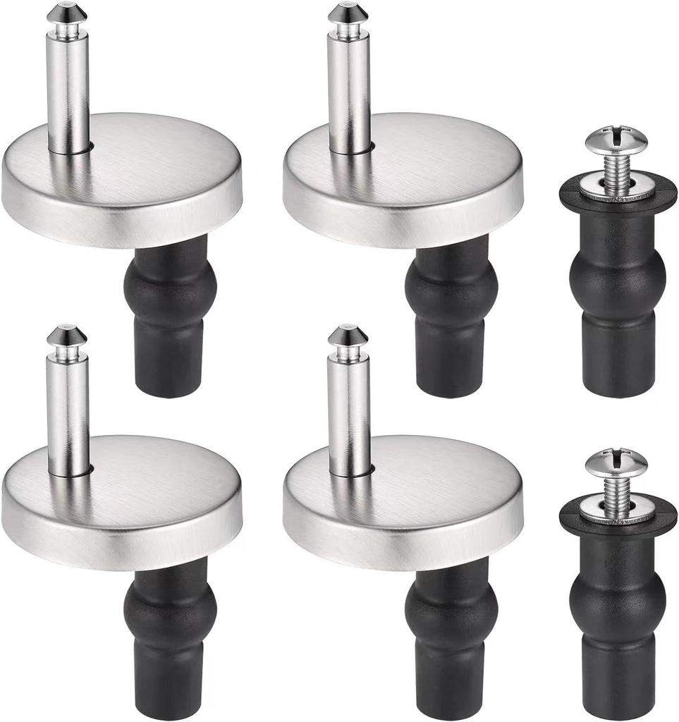 Toilet Seat Cover Quick Release Fixing Bolt Set