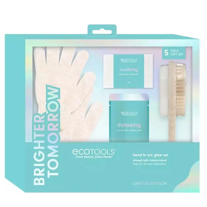 Ecotools Brighter Tomorrow Набор для сияния с головы до ног 4 предмета