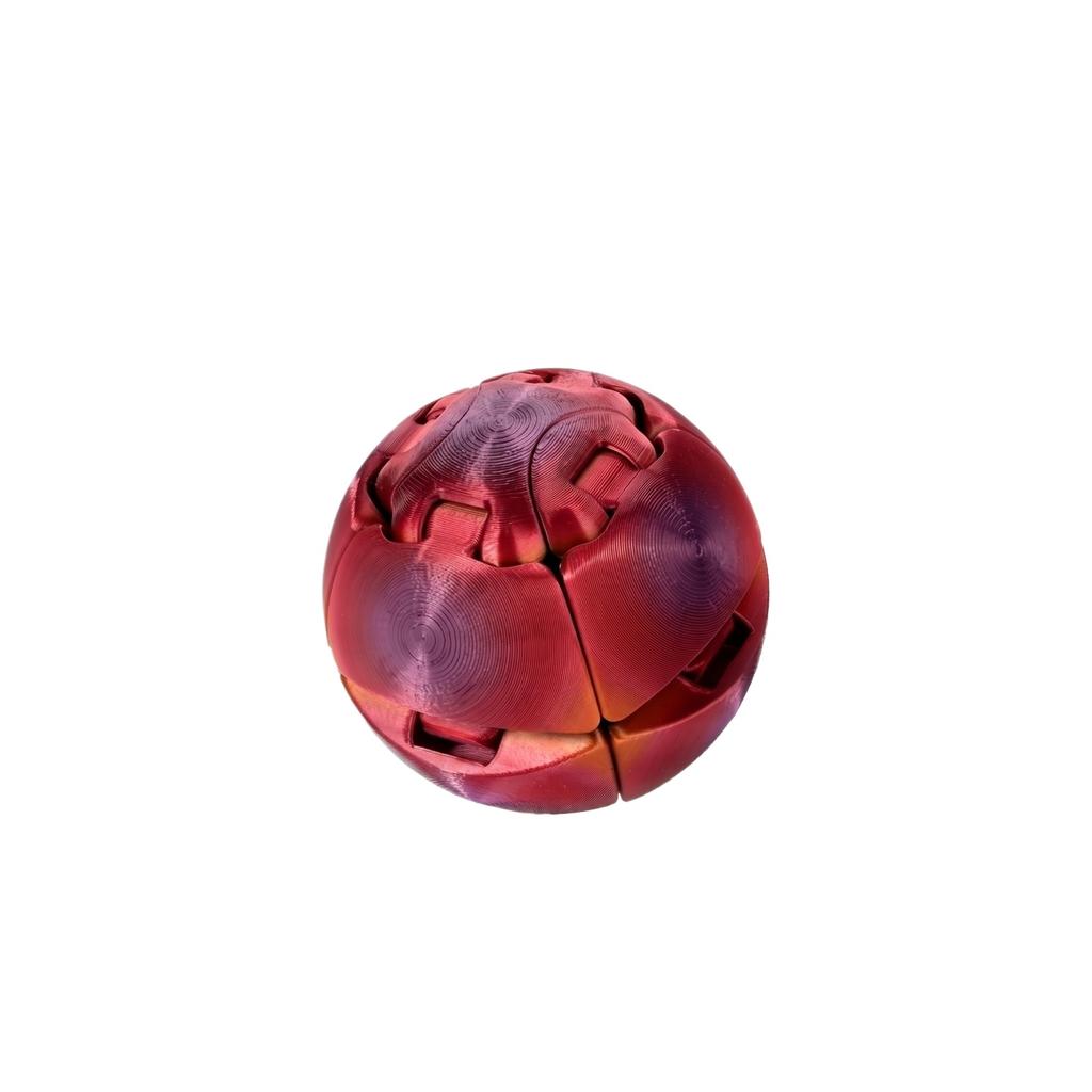 Puzzle Gear Ball Rotating Sphere Stress Relief Toy Durable Plastic Construction for Hand Exercise and Focus Enhancement Suitable for All Ages