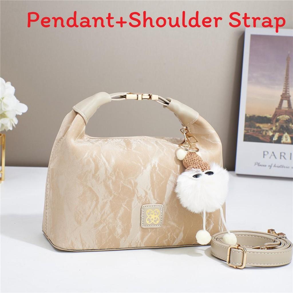 

Trendy Pu Crossbody Bag For Middleaged Women With Multiple Compartments For Daily Wear Khaki