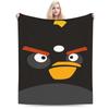 Angrys-birds Shooting Game  Blanket Soft Coral Fleece Plush Healing Gifts  Throw Blanket Rug Piece