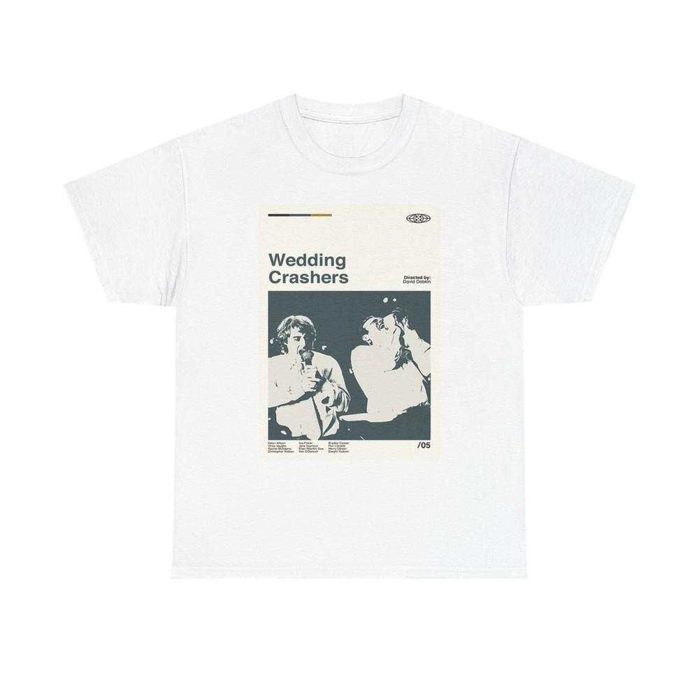 Wedding Crashers Graphic T Shirt Vintage Comedy Unisex Heavy Cotton Tee Unisex T-Shirt S