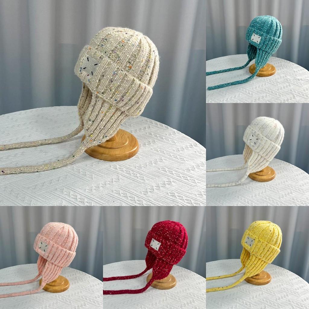 Knitted Winter Beanie Hat For Women With Ear Protection Stylish Casual For Autumn And Winter