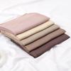 Fashion Modal Hijab Rayon Cotton Shawls Muslim Hijabs  Women Plain Scarf Small Size Headscarf Islamic Turban Headband 170*70Cm