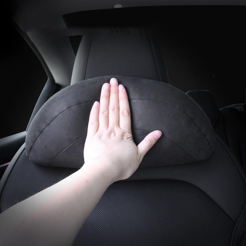 Xiaomi Memory Foam Car Neck Pillow Lumbar Support Cushion for Model Y 3 Car Seat Headrest Backrest Comfort Travel Interior Accessory
