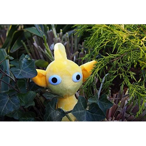 Sanei Boeki Pikmin Plush Toy ALL STAR COLLECTION Yellow Pikmin W9xD9xH17cm PK03
