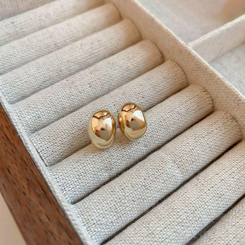 

and Silver Beanie Earrings for Women 2025 New Arrival Special-Interest Design Fancy Accessible Luxury Easiest for Match S925 Silver Ear Studs Earrings Gold