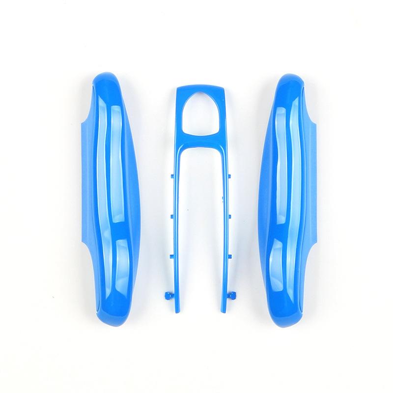

For Porsche Solid Color Key Case Cayenne Macan718 Taycan911 Paramela Shark Blue