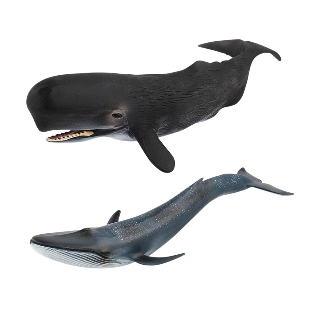 Marine Sea Life Whale Figurines Safety Whale Figurines Toys Portable Simulation Whale Figures for Birthday Gifts for Kids Child