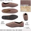 Kobe Lettuce Square Toe Flat Sole Piping Babouche Shoes [I2209] L Suede Greige