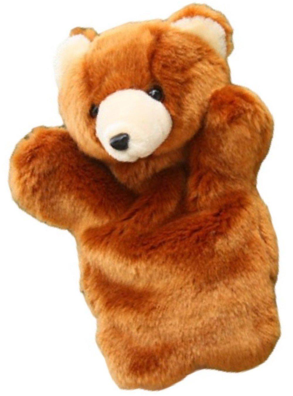 

Shiawase Warehouse Animal Plush Puppets, Toys, Animals, Wolf, Rabbit, etc. (Bear)