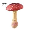 Realistic Mushroom Magnets 3D Refrigerator Magnet, Resin Fake Decorative Forest Theme Kitchen Decor Photo Notes Holder for Whiteboard Cabinet