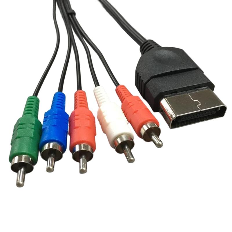 Component Cable for XBOX Game Console Extension Cord for Microsoft XBOX AV Connection Audio Video Stereo Cable
