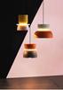 Nordic Macaron Halo Pendant Lamp - Modern Warm Lighting for Restaurants, Bars, and Bedrooms