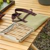 1Pcs Camping Mini Stove Stand Stainless Steel Foldable BBQ Grill Stand Barbecue Stove Grill Rack Cooking Picnic Accessories