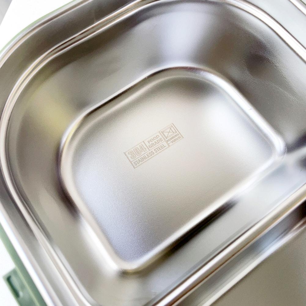 2 Grid Sealing Bento Lunch Box For Children Multipurpose Leakproof Food Container Anti-Leak Compartment Packing Box For School