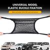 SEAMETAL Rete Portaoggetti per Auto Organizer per Sedile Anteriore Rete a Maglia a Doppio Strato Borsa a Rete Elastica Espandibile Accessori Interni