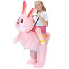 Hot Animal Unicorn Bunny Dinosaur Inflatable Costumes Dress Suits Halloween Purim Anime Party Cosplay Costumes for Boys Girls