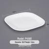 Melamine Boat-Shaped Dinner Plates