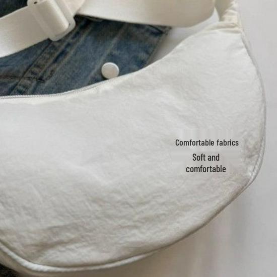 Podzimní dámská ležérní všestranná crossbody taška 'knedlík' - Velká kapacita pro každodenní použití