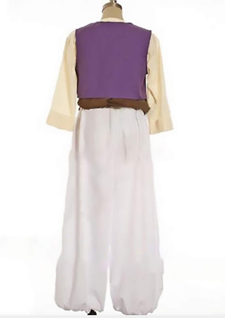 [MIRIPARIS] Aladdin and the Magic Lamp Cosplay Costume (XL) - Choose Your Size - Disney Tales from One Thousand and One Nights, Arabian Nights