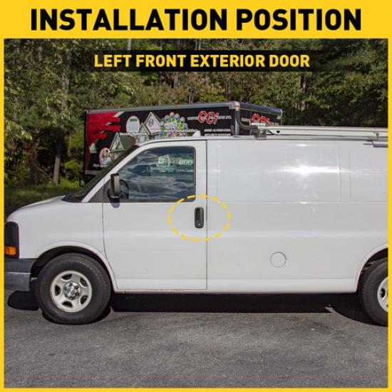 Outside Outer Exterior Door Handle Left Front Driver for GMC Chevy Van Express