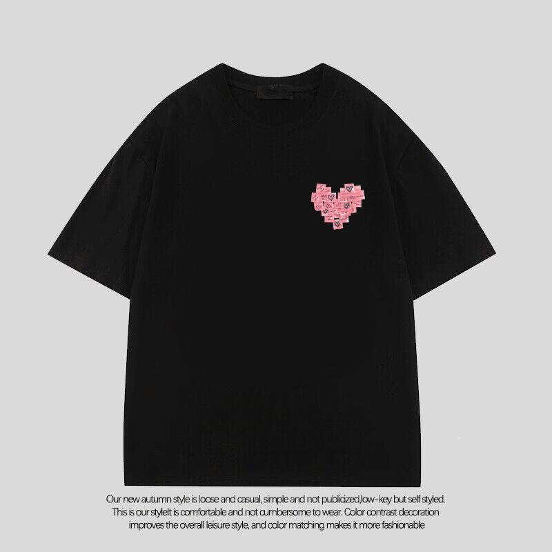 Cotton Short-sleeved T-shirt Women's Loose Original Style New Letter Printing Student T-shirt Ins Women's Fashion