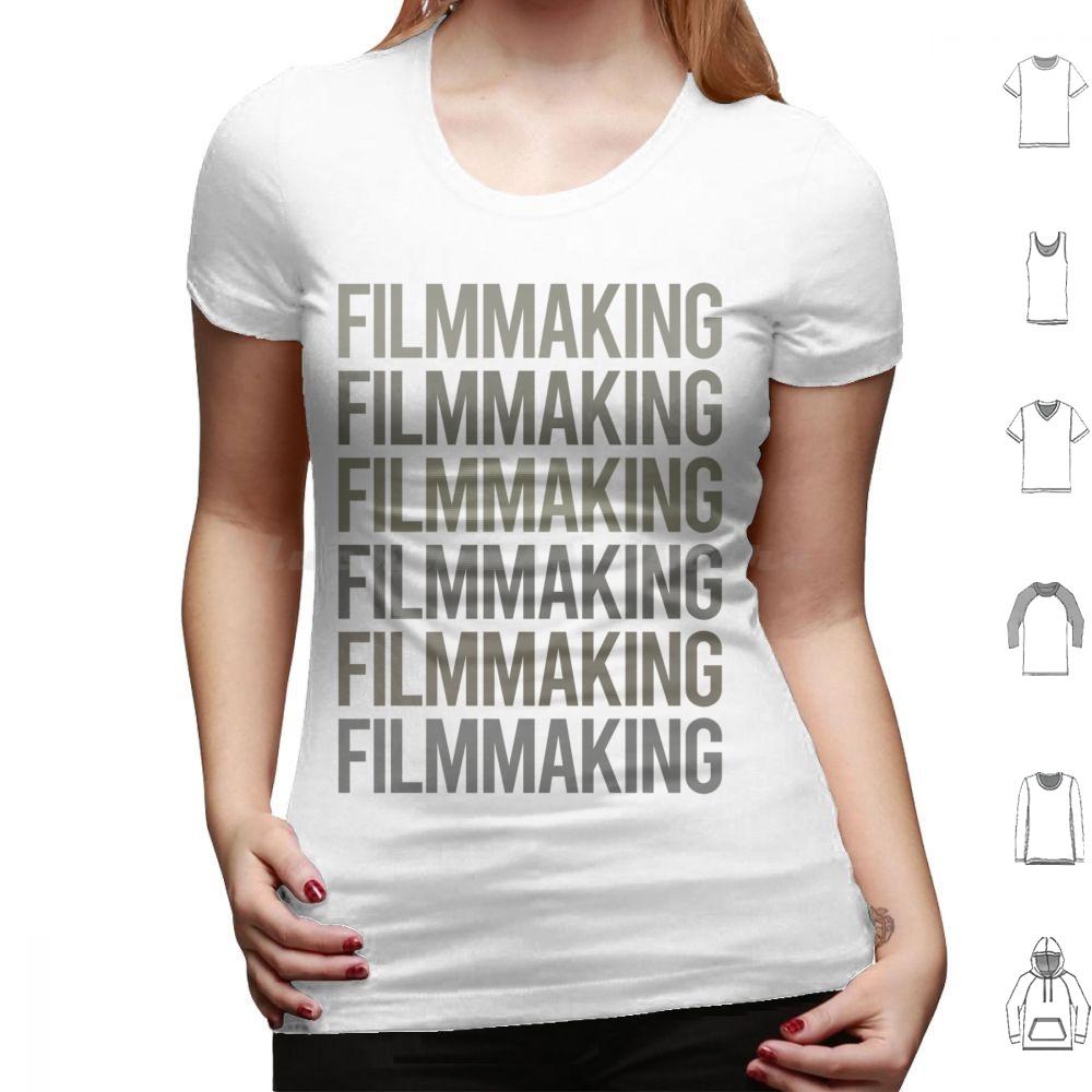 Arte em Texto Cinza Filmmaking Cinegrafista Filmagem Camiseta Masculina Feminina Infantil 6xl Arte em Texto Cinza Filmmaking Filmagem Cinegrafista