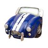 Akizuki Trading Paper Holder Cover Blue Car W20.5×D16×H14cm Oldies Toilet Paper Holder GA289
