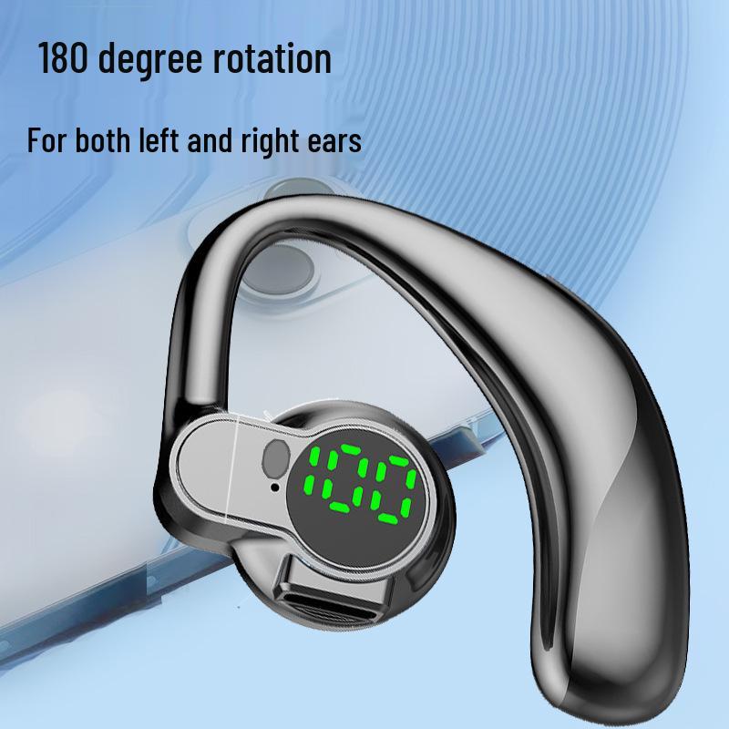 High-Quality Bluetooth Sports Earphone: Open Design, Single-Ear, Long Standby, Wearable on Both Ears