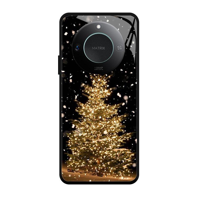 

Christmas Painted Case For Honor Magic 7 6 Lite Magic 5 4 Pro X9c X9b X9a X9 5G Tempered Glass Protective Cover X9c Smart Fundas Honor X9c Smart