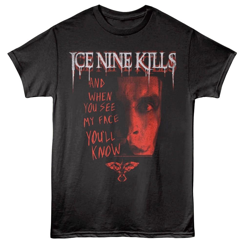 Ice Nine Kills The Crow When You See my Face Men T Shirt L