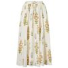 Edition Gao Yuanyuan Style Retro Floral Print Long Skirt