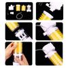 Mute Fish Tank Built-in Filter Plastic Fish Poop Collector Submersible Filter Removable Fish Stool Filter Collector