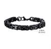 Vikings Mens Chunky Paperclip Chain Bracelets Waterproof Stainless Steel Link Wristband Birthday Gifts for Him