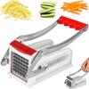 Manual Potato Cutter French Fry Cutter Stainless Potato Chipper Cucumber Carrot Manual Food Slicer Kitchen Cutter Potato Tool
