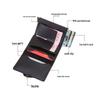 RFID Carbon Fiber Multi-Card Wallet - Anti-Demagnetization, Multi-Functional Credit Card Holder