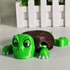 Creative Cute Funny 3D Printing Frightened Turtle Shape Drink Coasters Table Ornaments Kettle Mat Tea Coaster Desktop Decoration