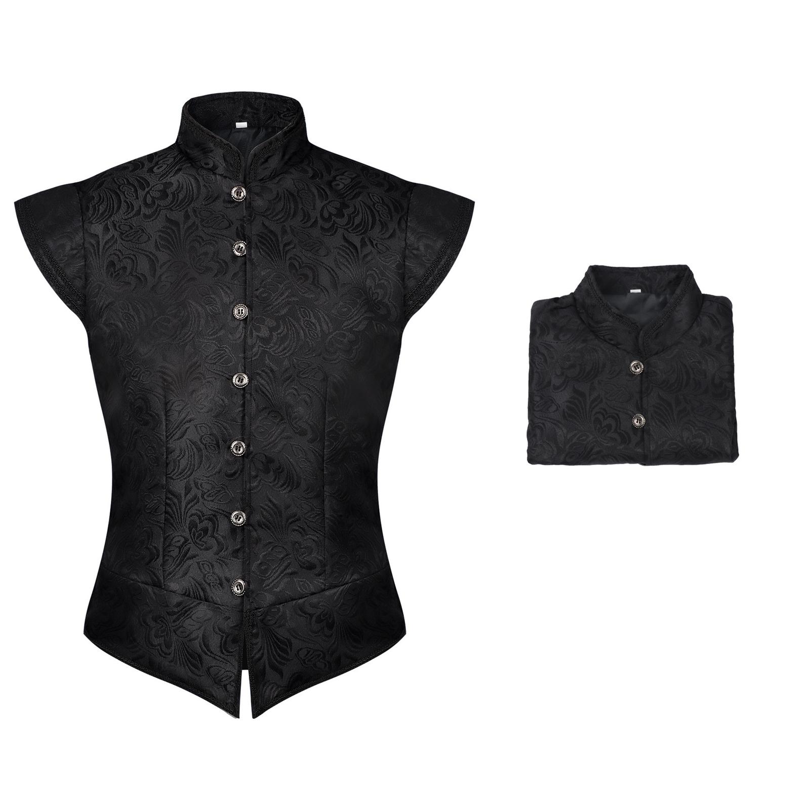 Vīriešu Tudor veste Viktoriešu uzvalka veste