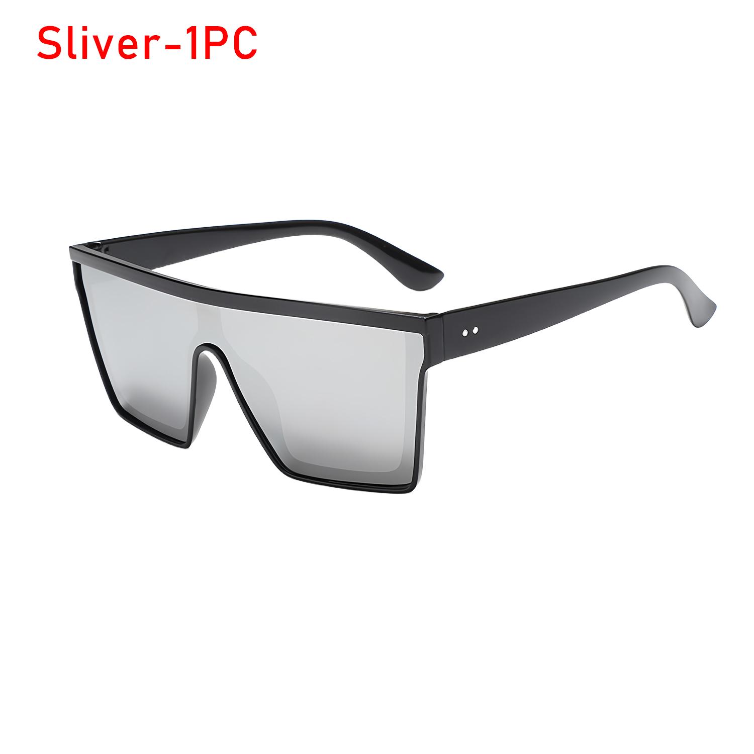 

40 шт. Модные солнцезащитные очки с большой оправой, трендовые солнцезащитные очки Cyberpunk для вождения, солнцезащитные очки с козырьком, индивидуальные цельные солнцезащитные очки