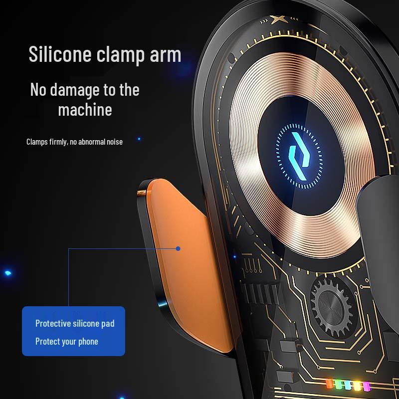 Magic Clip Q18 Transparent Car Wireless Charging Phone Holder