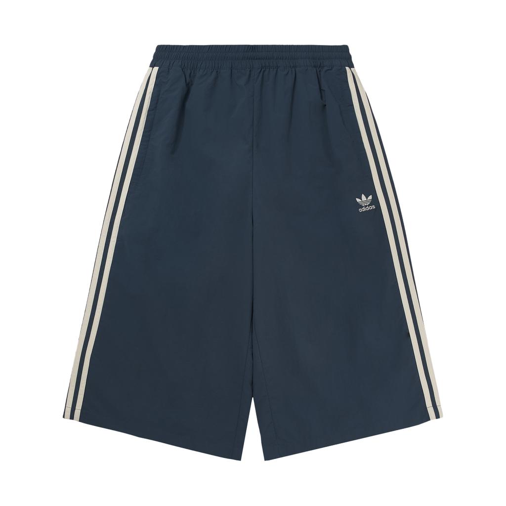 adidas Originals Capri Shorts Crew Blue Cream White - KR Sizing