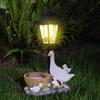 Solar Duck Night Light Outdoor Garden Decor Waterproof Cute Animal Figure for Yard Patio Pathway Lawn Party Favor Wedding Gift